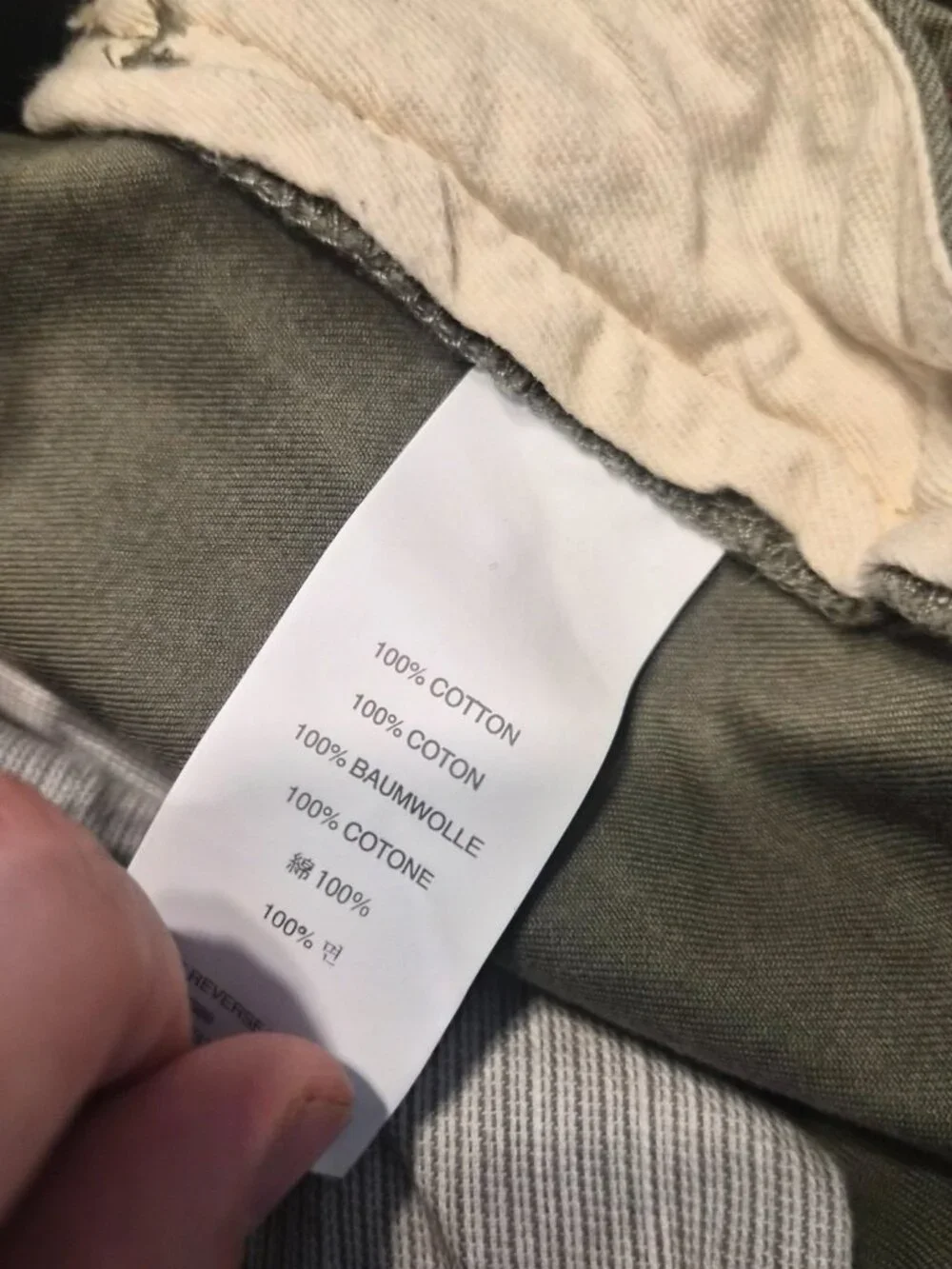 J Crew Pants Mens 30x30 Green Broken In Khaki Cotton Military Field Trouser G711